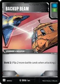 Backup Beam (Rise of the Combiners)
