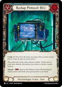 Backup Protocol BLU Blue (Armory Deck: Dash) — Flesh & Blood TCG Card Value