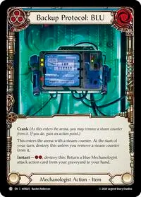 Backup Protocol BLU Blue (Armory Deck: Dash)