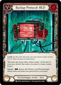 Backup Protocol RED (Bright Lights)