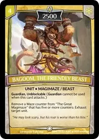 Bagoom the Friendly Beast (Ascension)