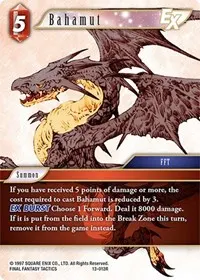 Bahamut EX (Opus XIII: Crystal Radiance)