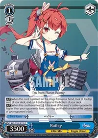 Bailey (Azur Lane) — Weiss Schwarz Card Value
