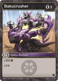 Bakucrusher (Armored Elite) — Bakugan TCG Card Value