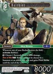 Balthier Legend (Opus II) — Final Fantasy TCG Card Value