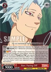 Ban Facing Off (The Seven Deadly Sins: Revival of The Commandments)