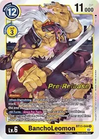 BanchoLeomon (Versus Royal Knights Pre-Release Cards)