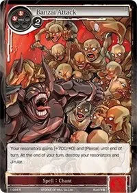 Banzai Attack (The Dawn of Valhalla) — Force of Will Card Value