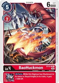 BaoHuckmon (Starter Deck 12: Jesmon)