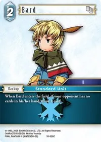 Bard Ingus (Opus X) — Final Fantasy TCG Card Value