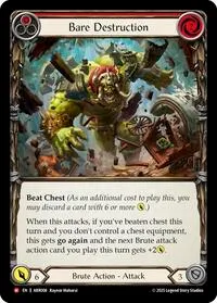 Bare Destruction (Armory Deck: Rhinar) — Flesh & Blood TCG Card Value