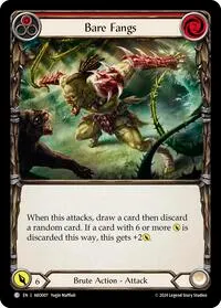 Bare Fangs Red (Armory Deck: Kayo)