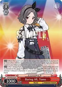 Baring All Tomo (Girls Band Cry Premium Booster)
