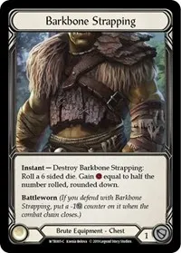 Barkbone Strapping (Welcome to Rathe) — Flesh & Blood TCG Card Value