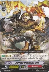 Barrage Eradicator Zion (Trial Deck 9: Eradicator of the Empire)