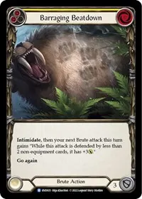 Barraging Beatdown (Classic Battles: Rhinar vs Dorinthea)