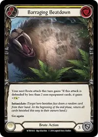 Barraging Beatdown Yellow (Welcome to Rathe)