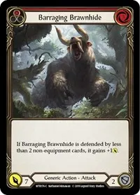 Barraging Brawnhide Red (Welcome to Rathe)