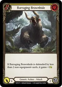 Barraging Brawnhide Yellow (Welcome to Rathe)