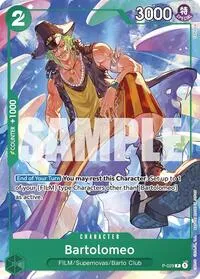 Bartolomeo (Starter Deck 16: GREEN Uta) — One Piece Card Game Card Value