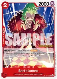 Bartolomeo (The Azure Sea's Seven Release Event Cards)