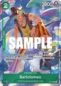 Bartolomeo CS 2023 Event Pack (One Piece Promotion Cards)