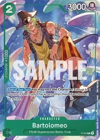Bartolomeo Event Pack Vol 1 (One Piece Promotion Cards)