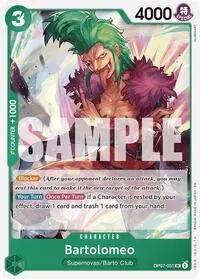 Bartolomeo Reprint (Starter Deck 24: GREEN Jewelry Bonney)