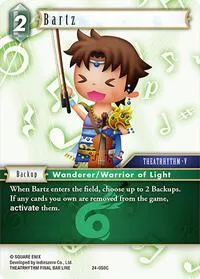 Bartz (Hidden Legends) — Final Fantasy TCG Card Value