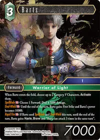 Bartz (Legacy Collection) — Final Fantasy TCG Card Value