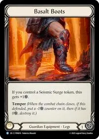 Basalt Boots (Compendium of Rathe)