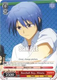 Baseball Boy Hinata (Angel Beats! Re:Edit)
