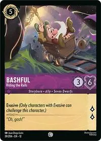 Bashful Riding the Rails (Wilds Unknown)