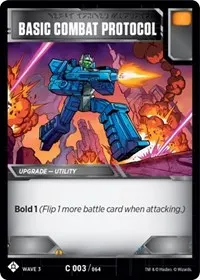 Basic Combat Protocol (War for Cybertron: Siege I)