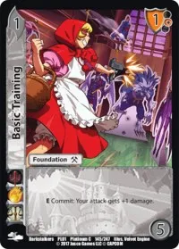 Basic Training (Capcom Platinum Series) — UniVersus Card Value