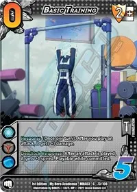 Basic Training (UniVersus: My Hero Academia: Heroes Clash)