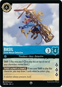 Basil Great Mouse Detective (Rise of the Floodborn)