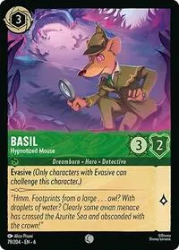 Basil Hypnotized Mouse (Azurite Sea)