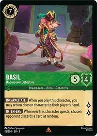 Basil Undercover Detective (Reign of Jafar)