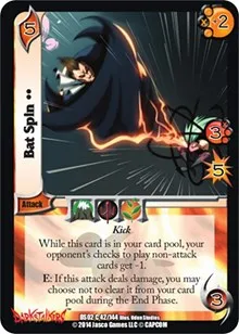 Bat Spin (Darkstalkers: Warriors of the Night) — UniVersus Card Value