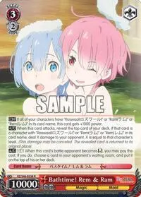 Bathtime Rem and Ram (Re:ZERO)