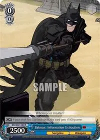 Batman Information Extraction (Batman Ninja)