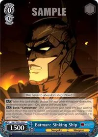 Batman Sinking Ship (Batman Ninja)