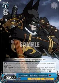 Batman The Final Showdown (Batman Ninja) — Weiss Schwarz Card Value