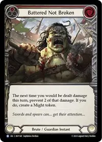 battered not broken (Heavy Hitters)