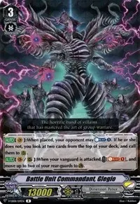 Battle Unit Commandant Glegio (V-EB08: My Glorious Justice)