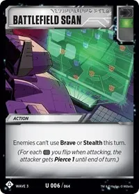 Battlefield Scan (War for Cybertron: Siege I)