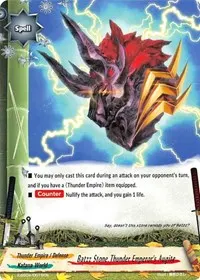Batzz Stone Thunder Emperors Augite (X Duel Chest)