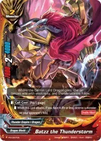 Batzz the Thunderstorm (Promo Cards)