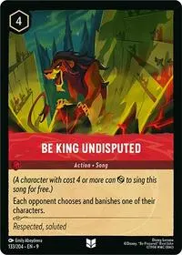 Be King Undisputed (Fabled)